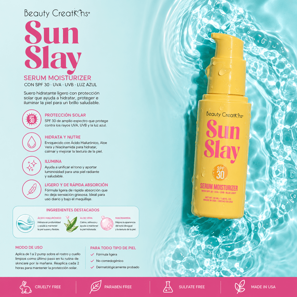 Beauty Creations Sun Slay SPF 30